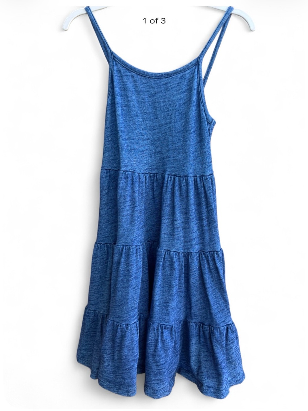 Gymboree Girls Size 4 Blue Tiered Sundress